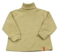 Písková mikina s rolákem