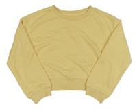 Žlutá crop mikina Primark