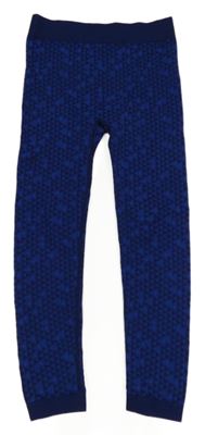 Modré vzorované spodní funkční kalhoty Lupilu 