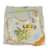 Nové - Bílo-oranžový bryndák se Simbou Disney