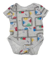 Šedé body s auty Primark 