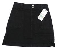 Nové - Černá riflová sukně Denim Co.