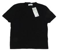 Nové - černé úpletové crop tričko PRIMARK