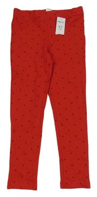 Nové - červené tregíny s hvězdičkami little kids