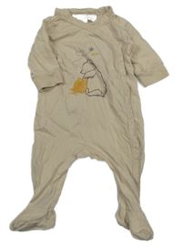 Béžový overal s Pú H&M