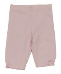 Světlerůžové legíny s mašličkami H&M