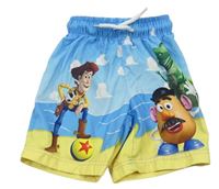 Modro-žluté plážové kraťasy s Toy Story Nutmeg