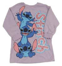 Lila teplákové šaty se Stitchem Lefties