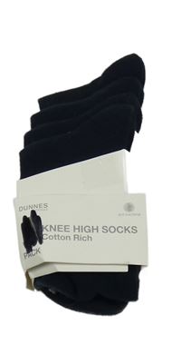 Nové - 4x tmavomodré podkolenky Dunnes