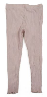Růžové žebrované legíny Primark