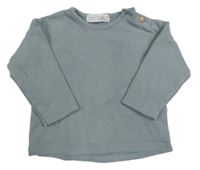 Šedé úpletové triko Zara