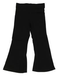 Černé flare legíny H&M
