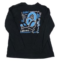 Černé triko se sluchátky George