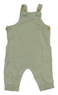 Světlezelené laclové tepláky Tu