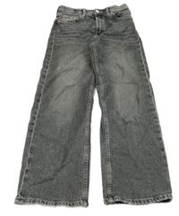 Šedé široké rifle H&M