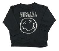 Tmavošedá mikina - Nirvana Next