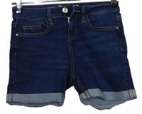 Dámské tmavomodré riflové kraťasy Denim vel. 32