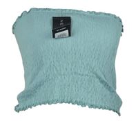 Dámský světlemodrý žabičkový bandeau top New Look 