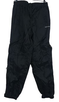 Pánské černé šusťákové outdoorové nepromokavé kalhoty Chraghoppers 