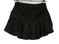 Dámská hnědá semišová minisukně Zara 