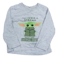 Světlešedé triko se Star Wars Primark