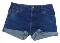 Modré riflové kraťasy Denim Co.