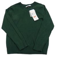 Nové - Tmavozelený svetr F&F