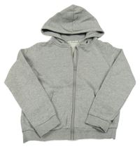 Světlešedá propínací mikina s kapucí Name it