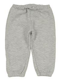 Šedé melírované prošívané tepláky F&F