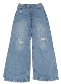 Modré wide leg rifle C&A