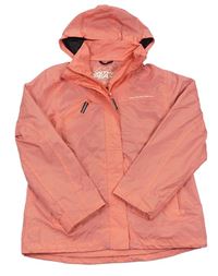 Růžová šusťáková jarní funkční bunda s kapucí On the peak