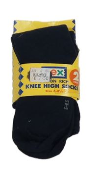 Nové - 2x tmavomodré ponožky 