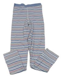 Modro-bílo-červené pruhované spodní kalhoty TCM