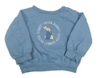 Modrošedá oversize mikina Peter Rabbit M&S