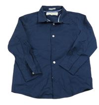 Tmavomodrá košile Piazza Italia