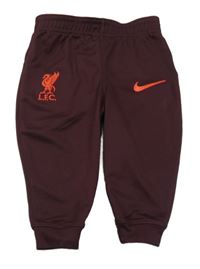 Mahagonové funkční fotbalové tepláky L.F.C Nike