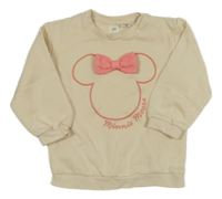 Pudrová mikina s Minnií H&M
