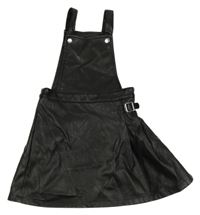 Černá koženková laclová sukně Primark