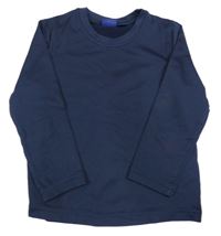 Tmavomodré thermo triko Lupilu