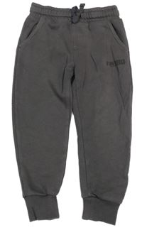 Šedé tepláky s nápisem F&F