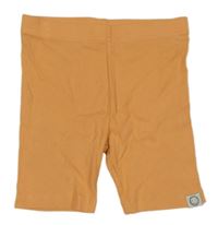 Oranžové žebrované legínové kraťasy George 
