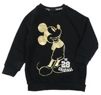 Černá mikina s Mickeym Disney