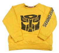 Oranžovožlutá mikina Transformers zn. character