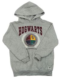 Šedá melírovaná mikina s erbem a nápisem - Harry Potter H&M