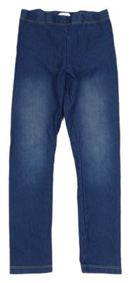 Modré legíny riflového vzhledu H&M