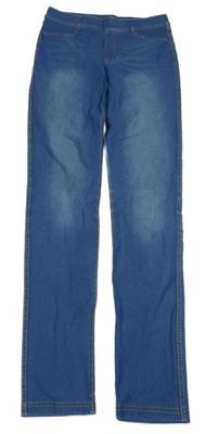 Modré riflové džegíny H&M