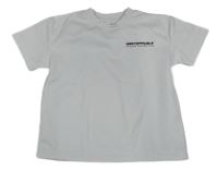 Bílé žebrované tričko s nápisy PRIMARK