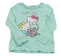 Mátové pyžamové triko s Hello Kitty C&A