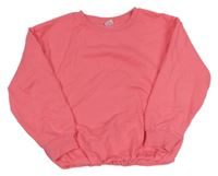 Neonově růžová mikina