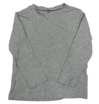Šedé melírované triko H&M
